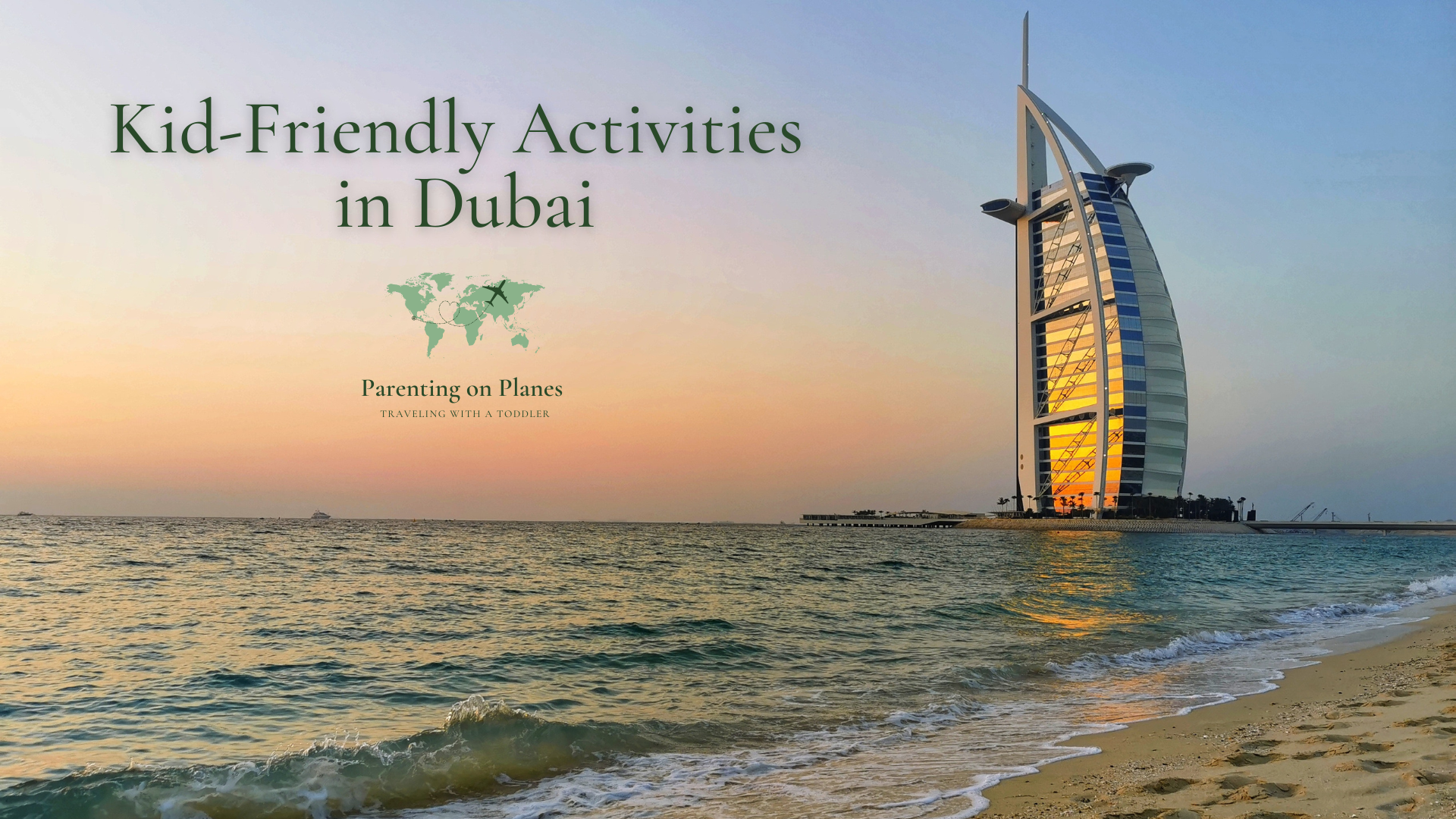 Kid-Friendly Activities in Dubai Cover Photo of the beach