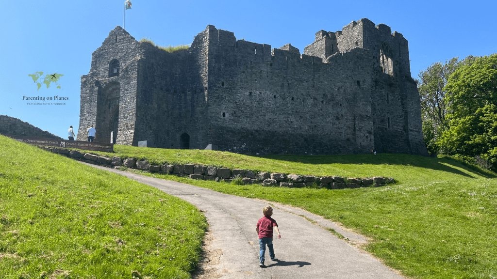 Oystermouth Castle in Swansea